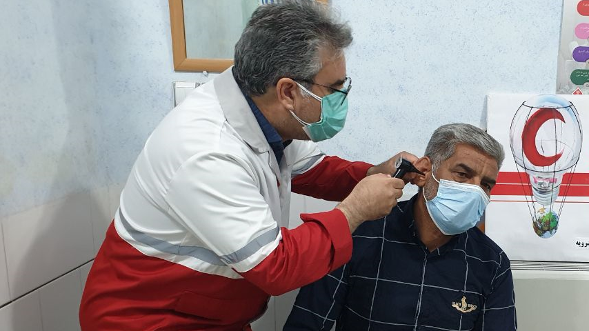 بهرهمندی 170 نفر از خدمات کاروان سلامت هلالاحمر در شهرقائم